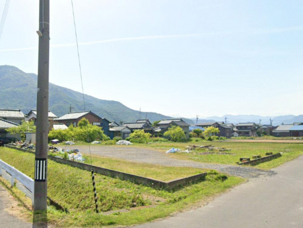 越前市今宿町、土地の画像です