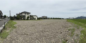 鯖江市上河端町、土地の画像です