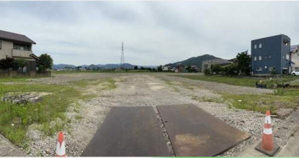 鯖江市上河端町、土地の画像です