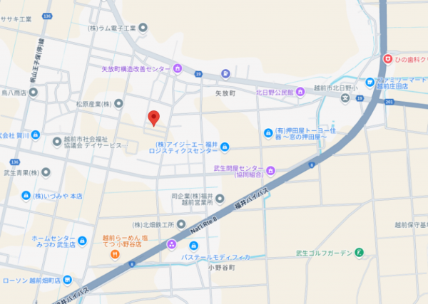 越前市矢放町、新築一戸建ての画像です
