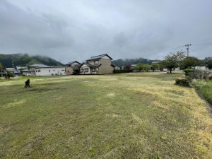 越前市粟田部町、土地の画像です