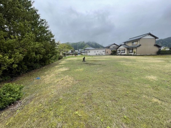 越前市粟田部町、土地の画像です