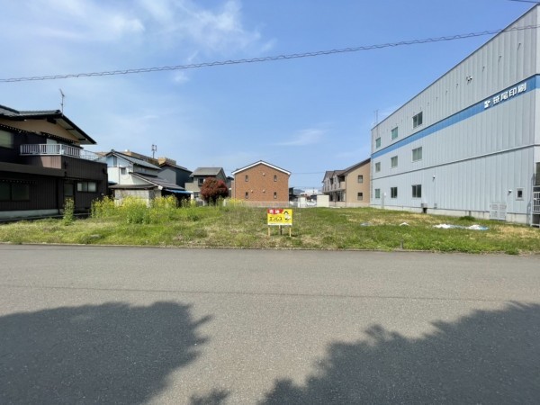 鯖江市丸山町、土地の画像です