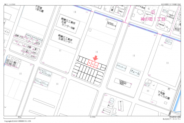 鯖江市下河端町、新築一戸建ての画像です
