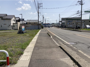 越前市行松町、土地の画像です