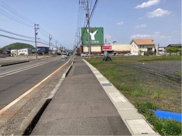 越前市行松町、土地の画像です