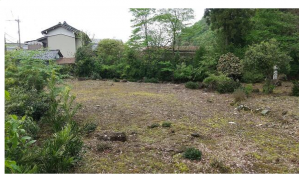 越前市村国、土地の画像です
