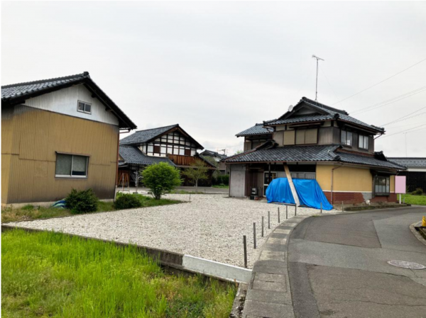 鯖江市上野田町、土地の画像です