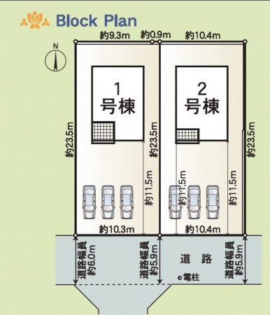 鯖江市住吉町、新築一戸建ての画像です