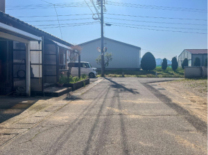 越前市家久町、土地の画像です