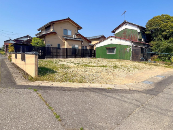 越前市家久町、土地の画像です