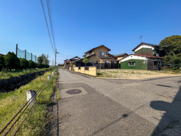 越前市家久町、土地の画像です