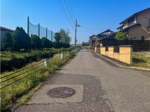 越前市家久町、土地の画像です