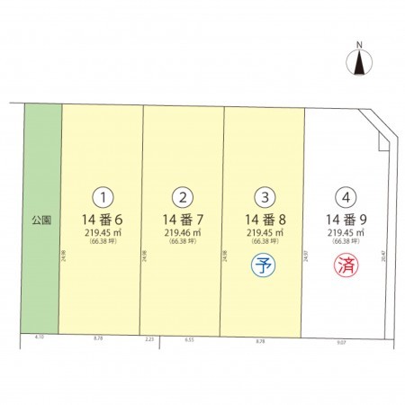 鯖江市糺町、土地の画像です