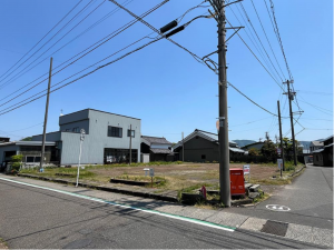 鯖江市舟津町、土地の画像です