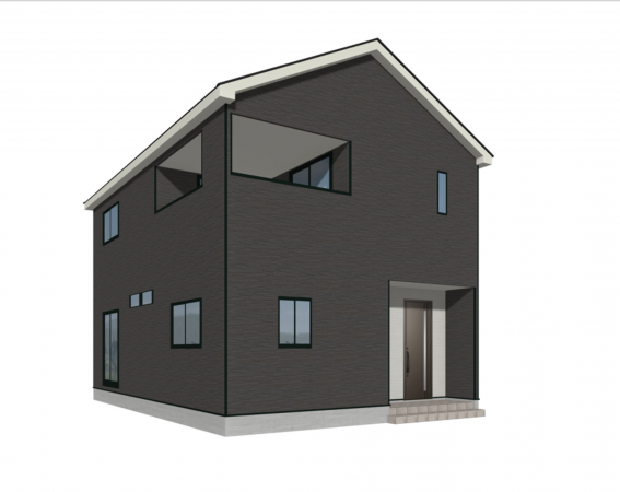 越前市瓜生町、新築一戸建ての画像です