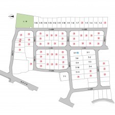 越前市芝原、土地の間取り画像です