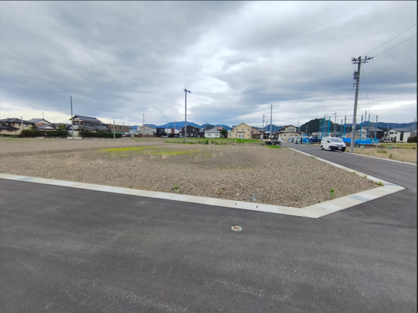 越前市芝原、土地の画像です