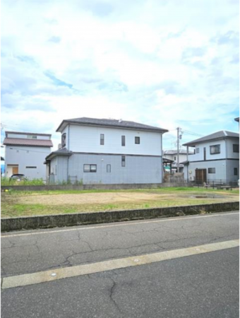 鯖江市大倉町、土地の画像です