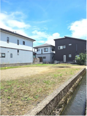 鯖江市大倉町、土地の画像です