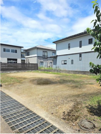 鯖江市大倉町、土地の画像です