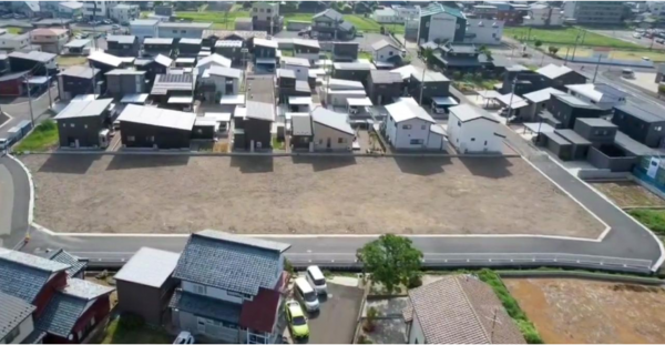 越前市家久町、土地の画像です