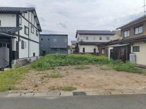 鯖江市住吉町、土地の画像です
