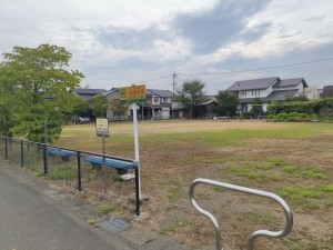 鯖江市住吉町、土地の公園画像です