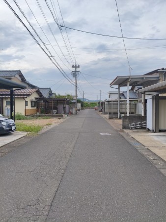 鯖江市住吉町、土地の画像です