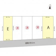 越前市稲寄町、新築一戸建ての画像です