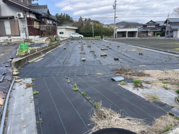 越前市高森町、土地の画像です