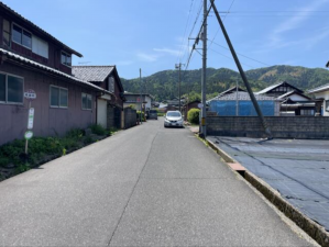 越前市丹生郷町、土地の画像です