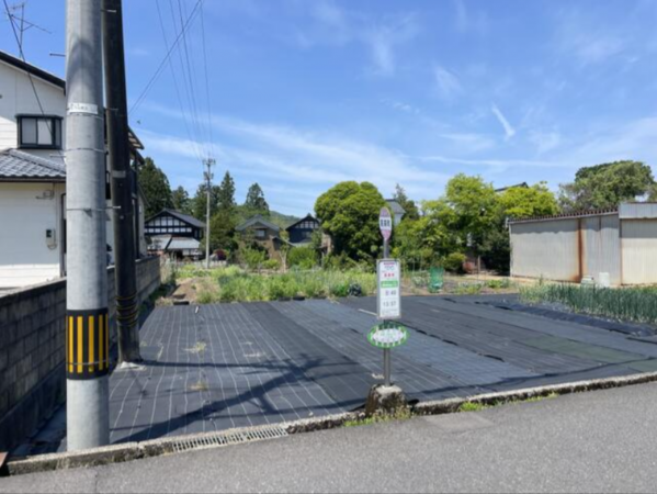 越前市丹生郷町、土地の間取り画像です