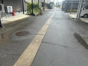 鯖江市柳町、土地の画像です