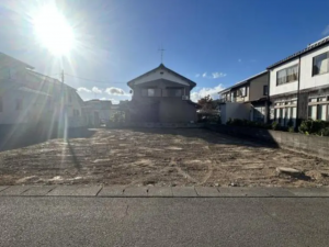 鯖江市柳町、土地の画像です