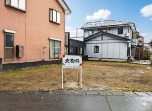 越前市氷坂町、土地の画像です
