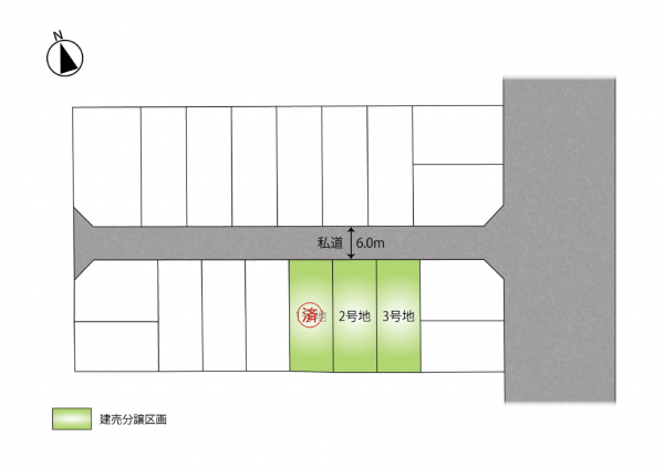 鯖江市下河端町、新築一戸建ての画像です