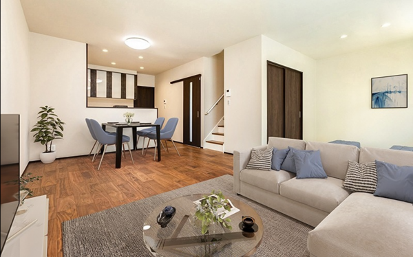 鯖江市下河端町、新築一戸建ての画像です