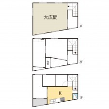 越前市若松町、中古一戸建ての間取り画像です