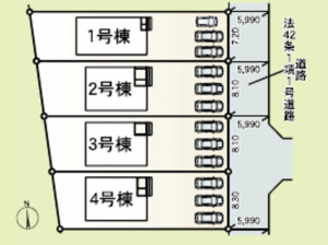 越前市平出、新築一戸建ての画像です
