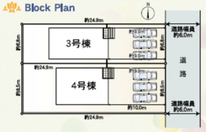 越前市北千福町、新築一戸建ての画像です