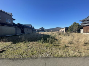 鯖江市石田下町、土地の画像です