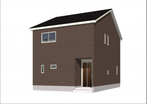 鯖江市下河端町、新築一戸建ての画像です