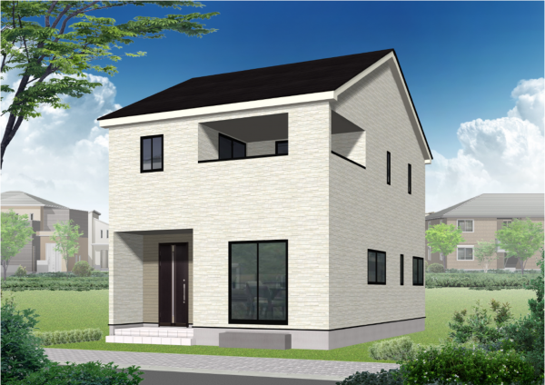 越前市粟田部町中央、新築一戸建ての画像です