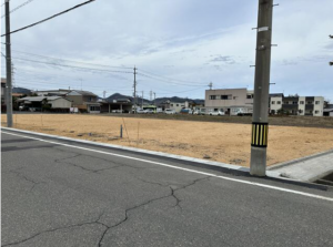 越前市小松、土地の画像です