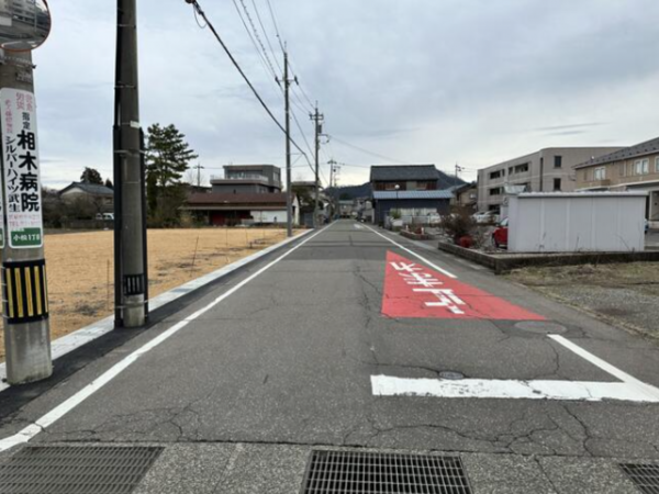 越前市小松、土地の画像です