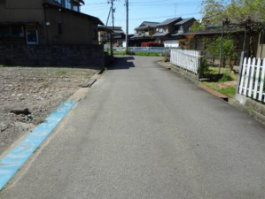 越前市家久町、土地の画像です