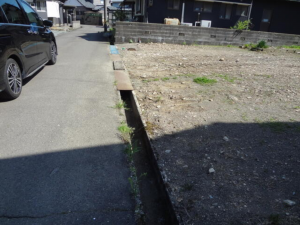 越前市家久町、土地の画像です