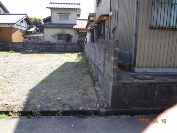 越前市家久町、土地の画像です