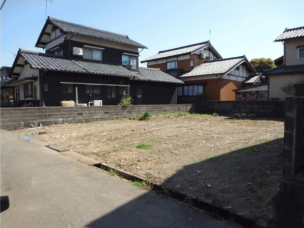 越前市家久町、土地の画像です